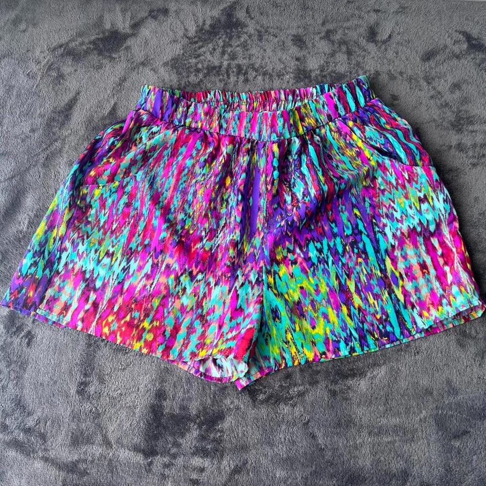 Everly Bohemian multicolor shorts high-waisted in Size Medium
